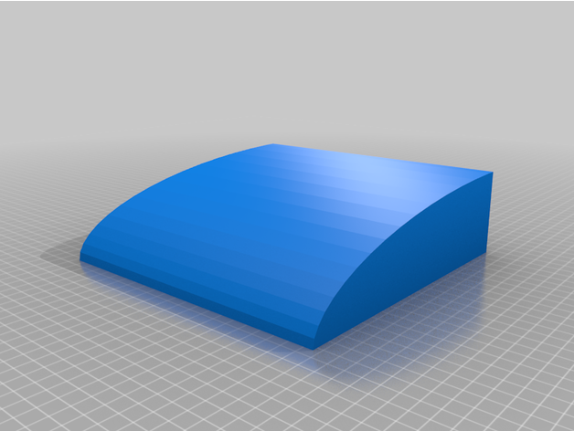 200mm hayran kefen örtmek kılıf 3D print model - Mito3D
