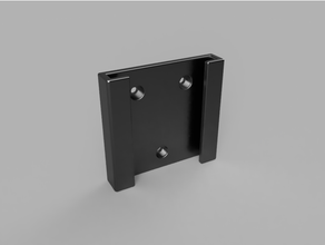 safariland qls wall mount platform 3d print model - Mito3D