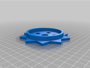 bobina titolare supporto filamento 3d print model - Mito3D
