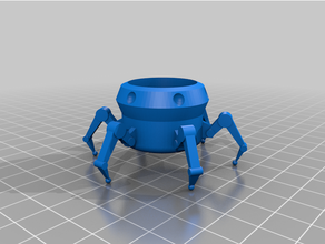 25mm vape tube stand elegoo mars freemax gemm legs spider 3d print model - Mito3D