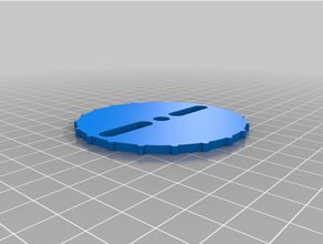 base para refletor led reflector 3d print model - Mito3D