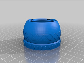 print-in-place iris ball 3d print model - Mito3D