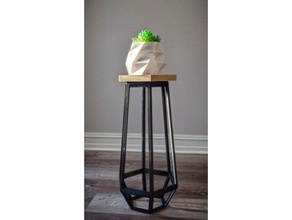 planter table decorative 3d print model - Mito3D