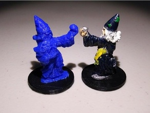 replica grenadier wizard 2001i miniature dnd dungeons dragons 3d print model - Mito3D