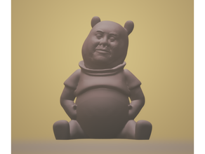 xi jin poo China Winnie pooh sacanagem 3d print model - Mito3D