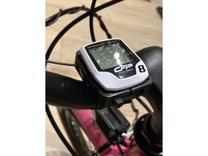 velocímetro roubo proteção anti bicicleta tacômetro 3d print model - Mito3D