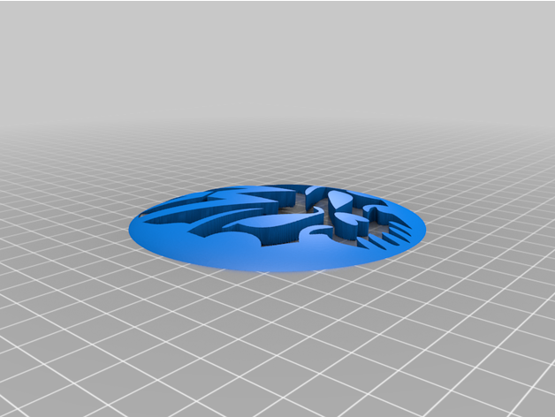 vw logo 3D print model - Mito3D