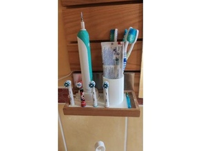 brosse dents oral soutien braun 3d print model - Mito3D