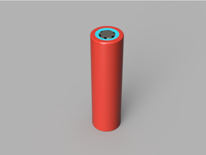 18650 battery wrapped 3d print model - Mito3D