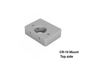 protoworx merlino Bowden adattatore montare creality cr 10 estrusore hot end hotend 3d print model - Mito3D