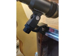 akg h440 drum microphone mount 3d print model - Mito3D