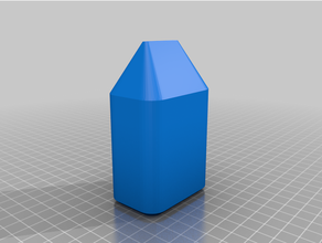 sharps container - razor blade size vase mode spiral box disposal shaving 3d print model - Mito3D