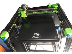 blv 3d printer 350x350mm calentado cama crealidad cubo mgm modificación 3d print model - Mito3D