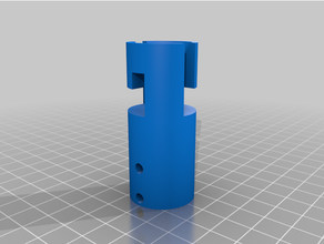 adaptador eine marcino guarida varilla manivela 3d print model - Mito3D