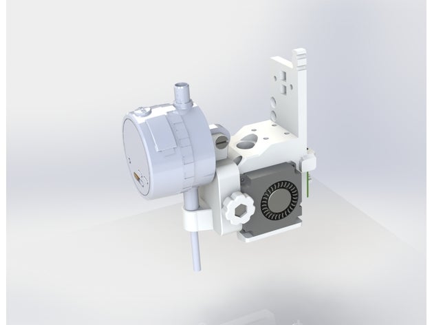 dial indicator mount bed level tramming 3D print model - Mito3D