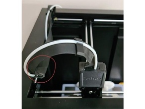 cinta cable apoyo zortrax extrusora filamento interferencia m300 3d print model - Mito3D