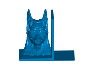 undead anubis bookends left bookend egypt egyptian 3d print model - Mito3D