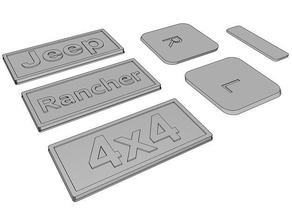 accessories 3dsets rancher 3d print model - Mito3D