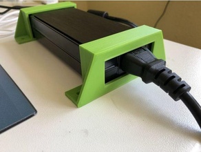 parametrisch Mauer Decke Schreibtisch montieren Leistung liefern Netzteil Energieversorgung 3d print model - Mito3D