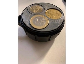 dango preenchimento moedas moeda suporte edc 3d print model - Mito3D