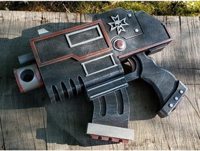warhammer 40k black templars bolt pistol bolter prop warhammer40k 3d print model - Mito3D