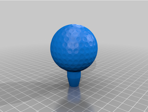 tundra golf ball shifter 2015-20 3d print model - Mito3D