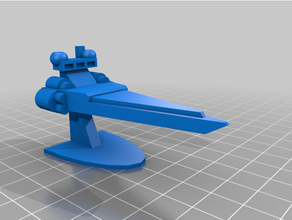Maxedonian Kaiserliche Flotte erhebt Nachrichten Platz Armada Tafel Spiel easyprint Komponenten Unterstützung Schiffe Raumschiff Star Kriege 3d print model - Mito3D