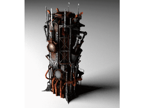 frostpunk generator 3d print model - Mito3D