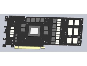 boîte part GPU démontage nvidia rtx 2080 forme geeetech répare pcie vis petit pièces espace rangement 3d print model - Mito3D