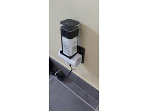 robot roomba virtuel mur supporter 3d print model - Mito3D