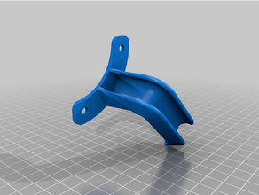 kulaklık Kulp destek Ikea masa bacak linnmon 3d print model - Mito3D
