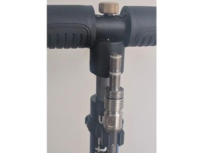 zip kravat ekli hortum Kulp destek fx 4 sahne pcp hava pompa özdeş Gehmann m100 kolben basın pompası silahı silahları 3d print model - Mito3D