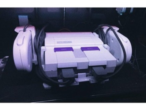 snes classico trasportare 3d print model - Mito3D