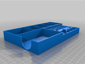 pandemia Aumentar maré caixa organizador jogo tabuleiro inserções borda jogos inserir 3d print model - Mito3D