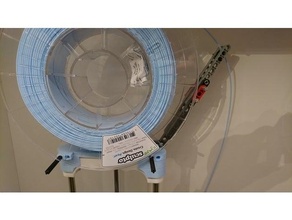 sculpto handle roller filament spool holder pro 2 3d print model - Mito3D