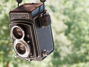 rolleicord 1955 cold shoe analog camera photography exposure meter reveni rollei rolleiflex tlr voigtlander 3d print model - Mito3D
