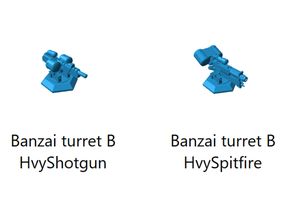 banzai distanza torrette fase beppu 3d print model - Mito3D