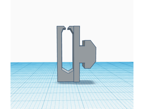ender 3 v-rail clip 3d print model - Mito3D