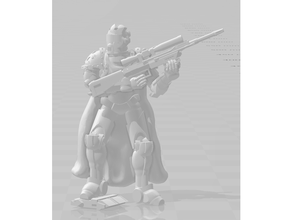 aleatória espaço atirador elite 28mm scifi syfy foice tampo mesa jogo guerra 3d print model - Mito3D