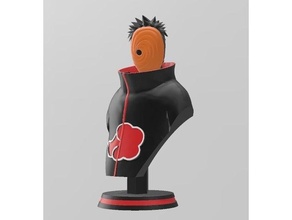 tobi Büste Naruto 3d print model - Mito3D