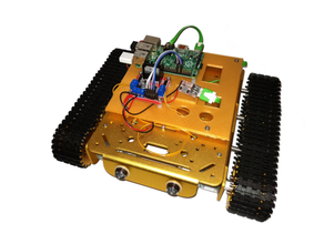 t200 robot - raspberry pi battery brackets 3d print model - Mito3D