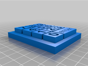 toy keypad fidget imagination pretend play 3d print model - Mito3D