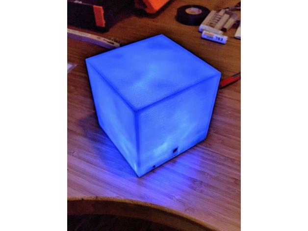 avengers tesseract ikea spoka night light recycling creative spokane 3D print model - Mito3D