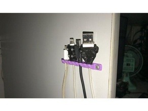 câble titulaire soutien téléphone iphone câbles bobine tb3d outil 3d print model - Mito3D