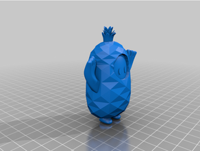 tomber mecs ananas costume bouc émissaire Fallguys 3d print model - Mito3D