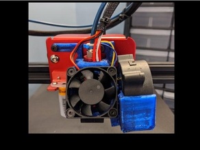 heroyoume cr-10s pro fan cooler cr10s creality duct herome heroyou hotend 3d print model - Mito3D