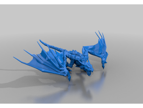 revisit - wyvern dnd monster dp dragon 3d print model - Mito3D