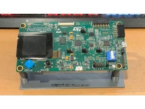 stm32l496 dev tablero soporte descubrimiento 3d print model - Mito3D