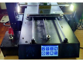 anycubic i3 mega ligero modificación 3d impresora fusión 360 3d print model - Mito3D