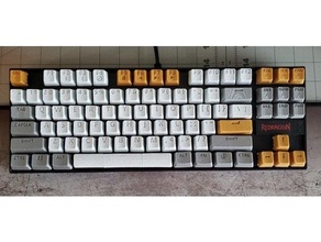 mechanical keycaps 60 keyboard cherry mx 3d print model - Mito3D